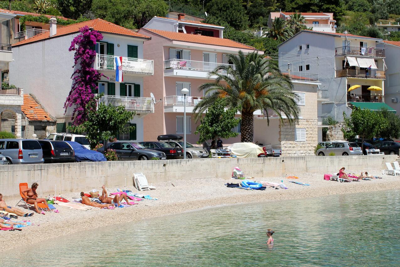 Najbliža plaža - Apartmani uz more Podgora, Makarska