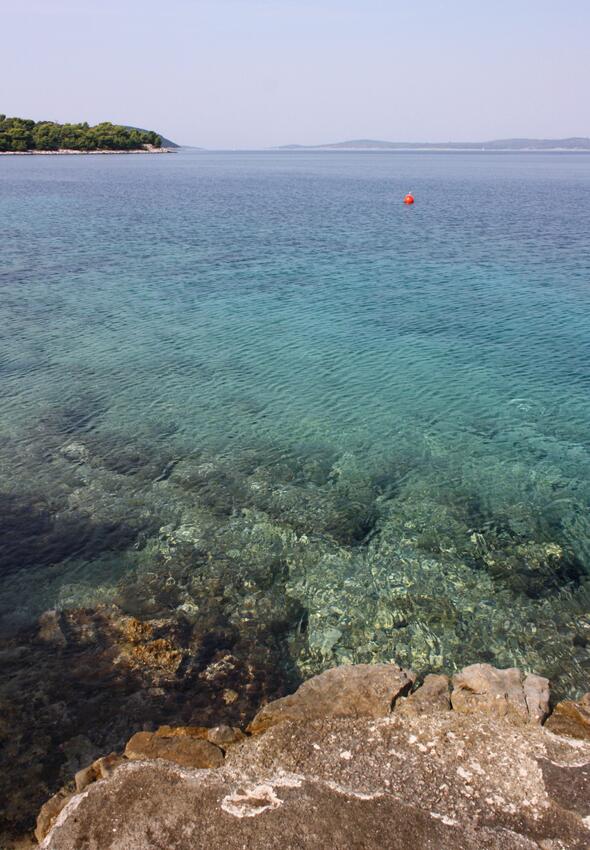 Najbliža plaža - Apartmani uz more Maslinica, Šolta