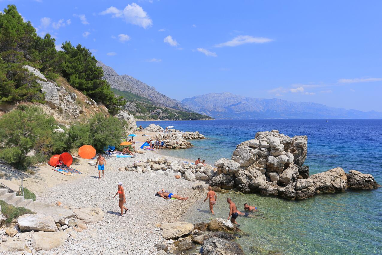 La spiaggia più vicina - Appartamenti con parcheggio Lokva Rogoznica, Almissa - Omiš