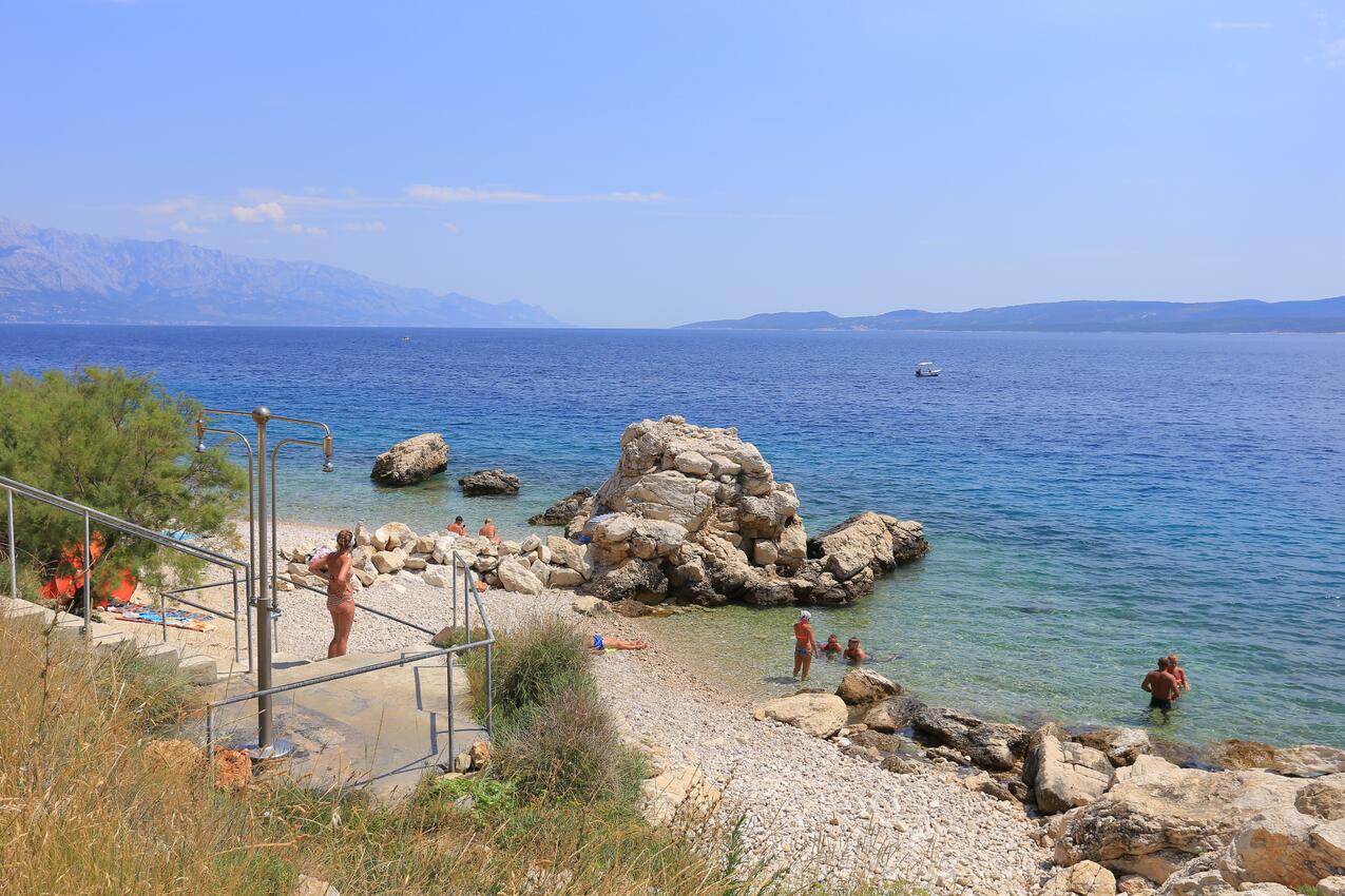 La spiaggia più vicina - Appartamenti con parcheggio Lokva Rogoznica, Almissa - Omiš