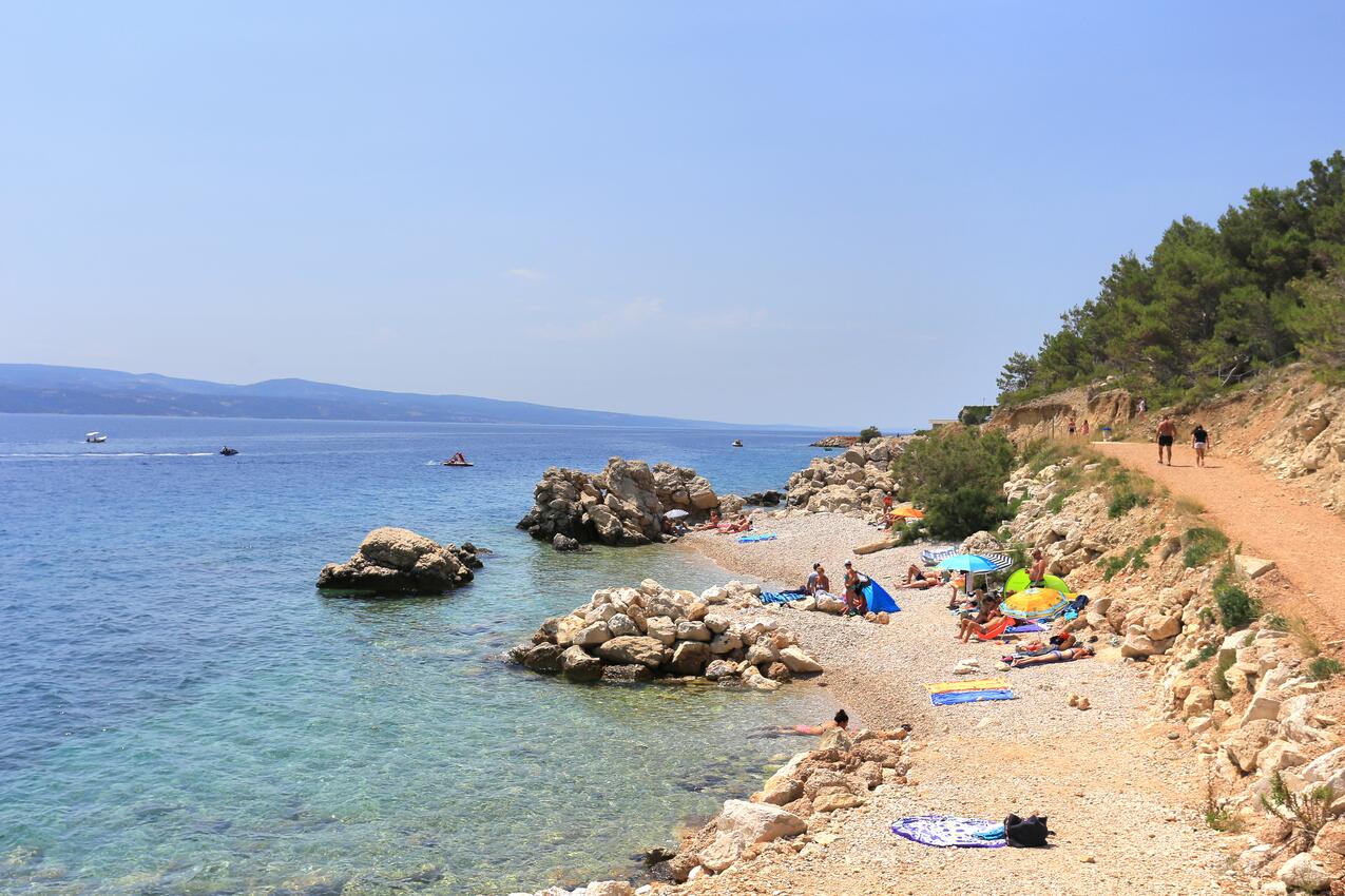 La spiaggia più vicina - Appartamenti con parcheggio Lokva Rogoznica, Almissa - Omiš