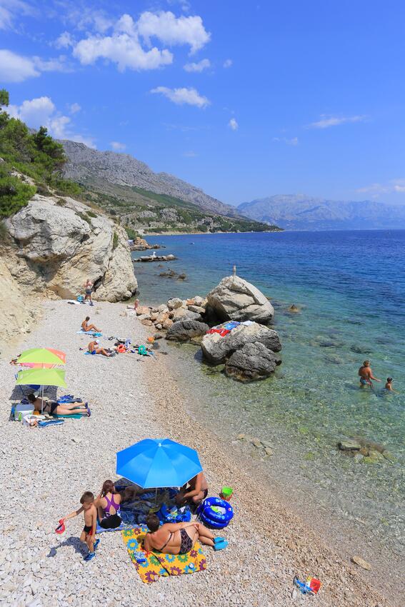La spiaggia più vicina - Appartamenti con parcheggio Lokva Rogoznica, Almissa - Omiš