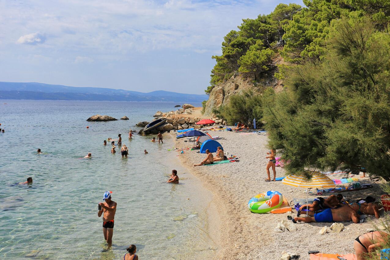 Nächster Strand - Ferienwohnungen am Meer Lokva Rogoznica, Omis