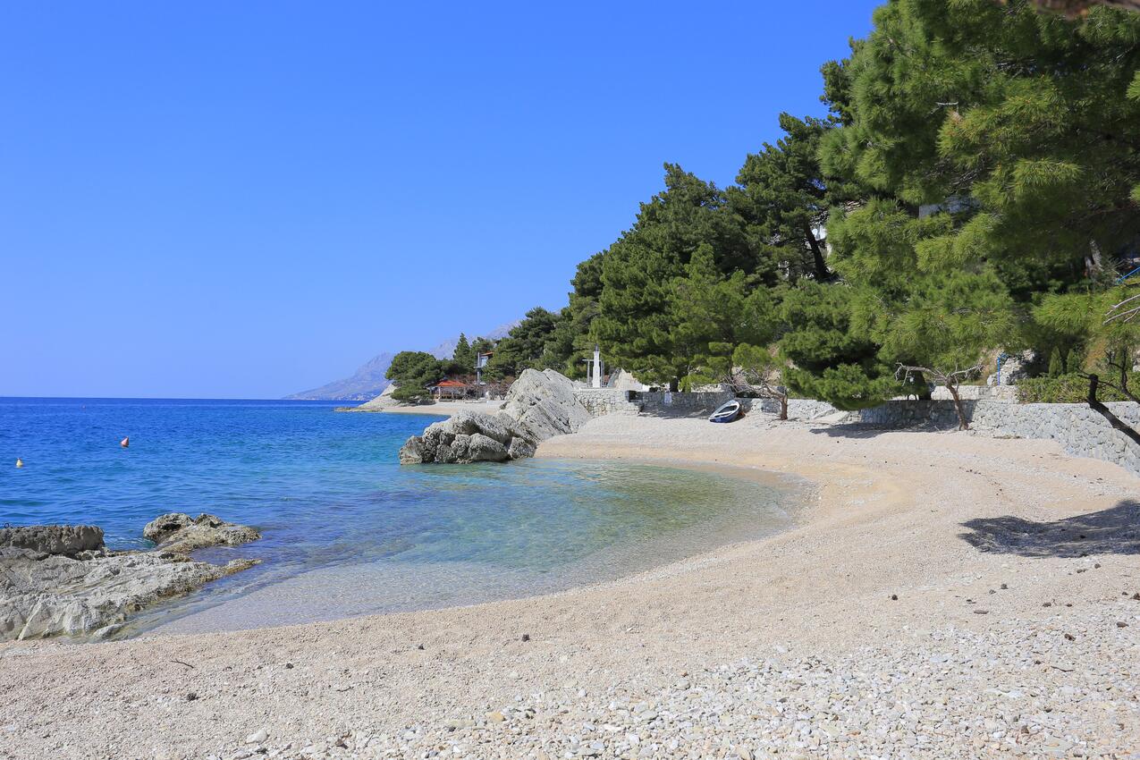 La spiaggia più vicina - Appartamenti accanto al mare Brella - Brela, Macarsca - Makarska