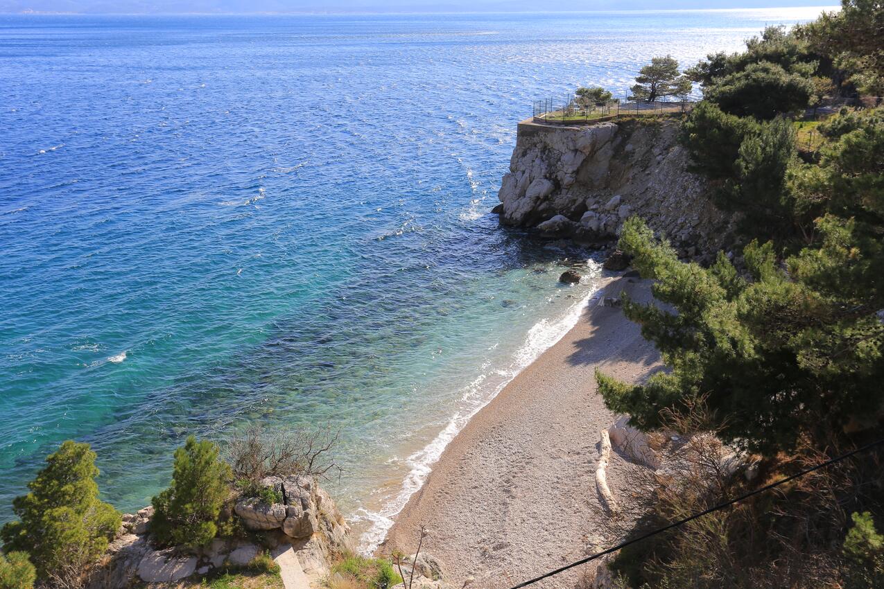 La spiaggia più vicina - Appartamenti con parcheggio Marussici - Marušići, Almissa - Omiš