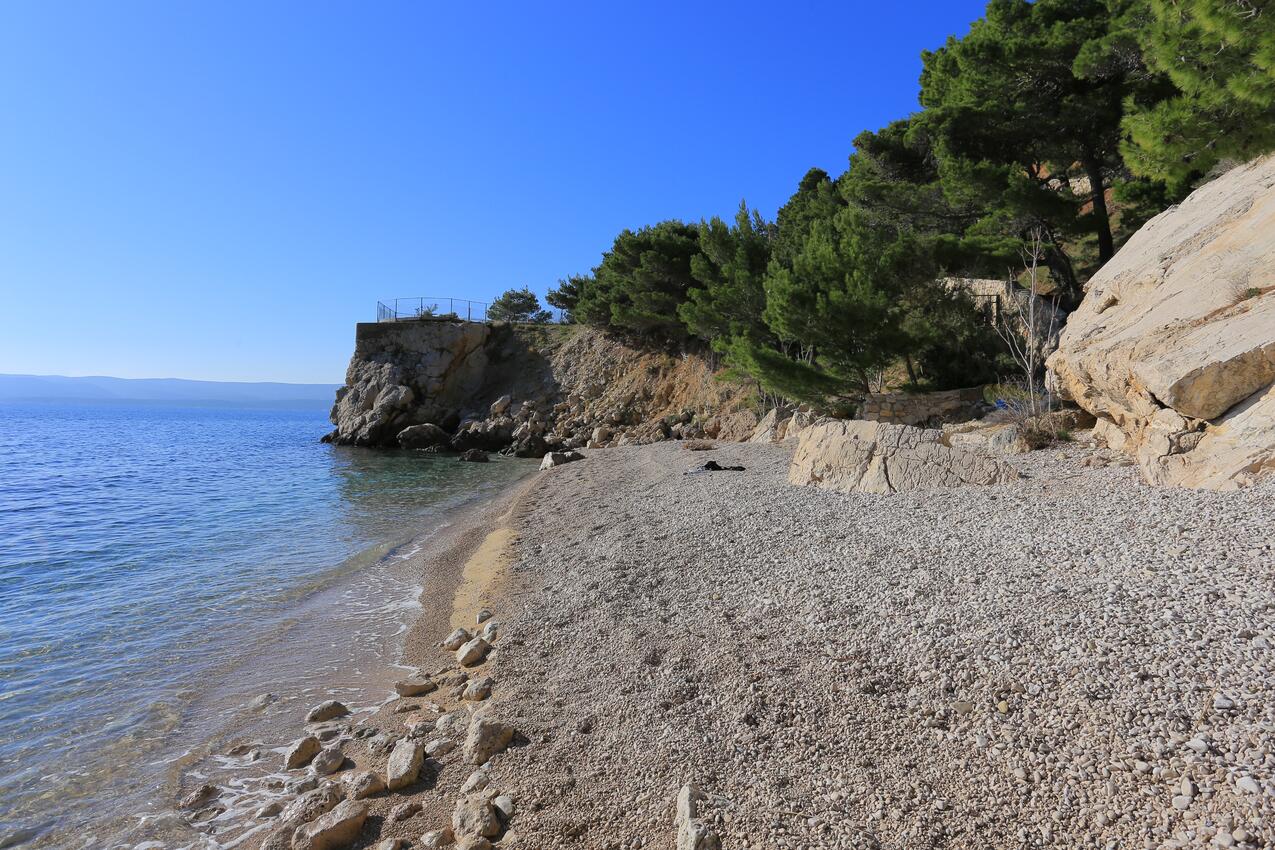 La spiaggia più vicina - Appartamenti con parcheggio Marussici - Marušići, Almissa - Omiš