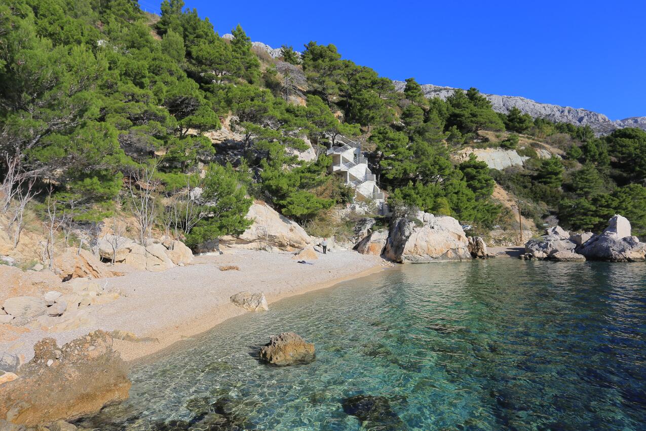 La spiaggia più vicina - Appartamenti con parcheggio Marussici - Marušići, Almissa - Omiš