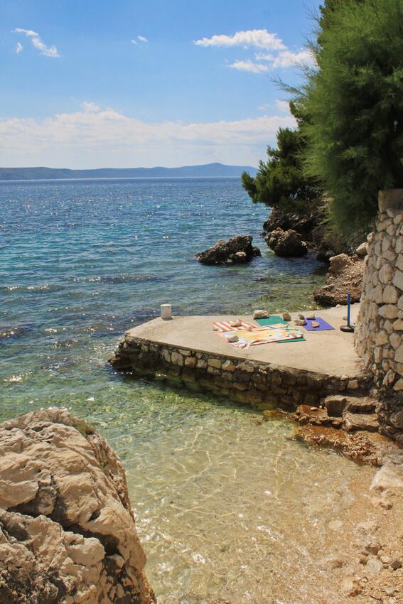 La spiaggia più vicina - Appartamenti accanto al mare per famiglie Zivogosce - Mala Duba, Macarsca - Makarska