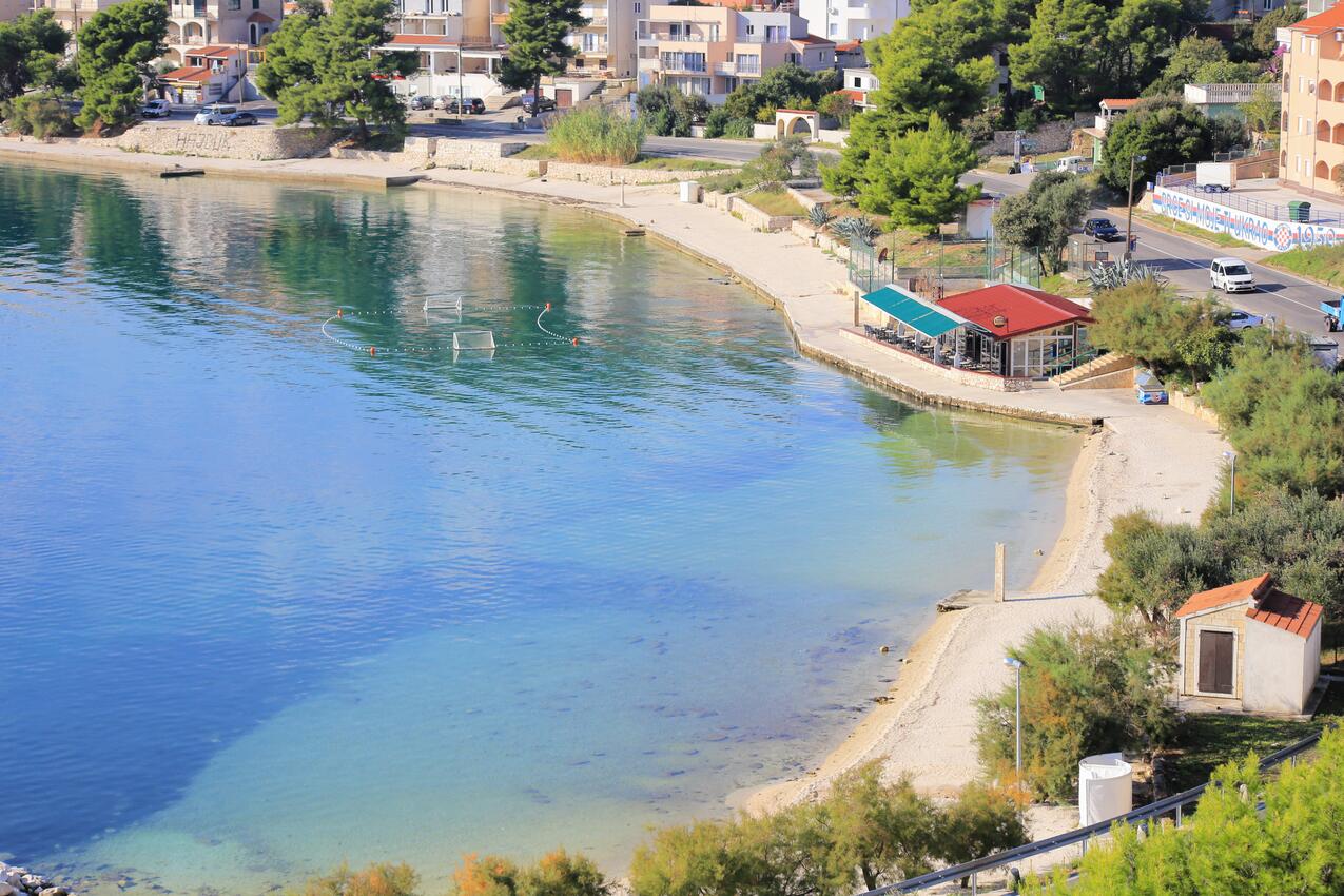Nächster Strand - Ferienwohnungen mit Parkplatz Marina, Trogir