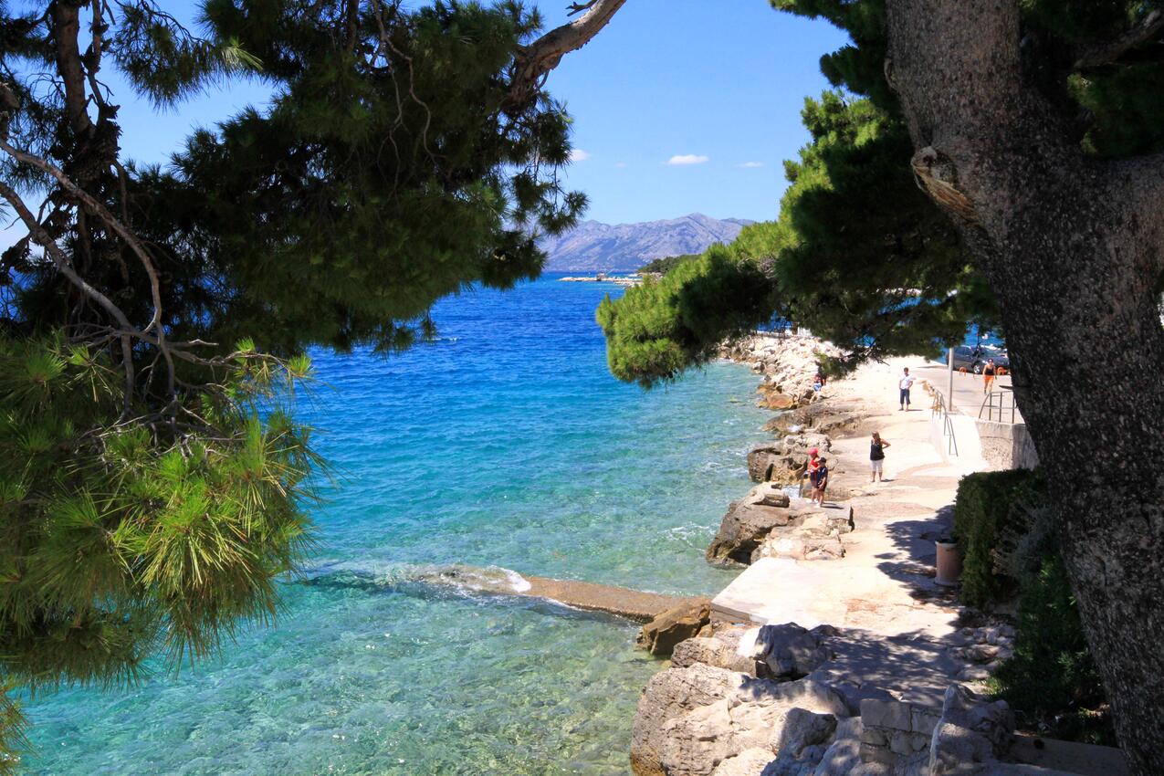 La spiaggia più vicina - Appartamenti accanto al mare Promajna, Macarsca - Makarska