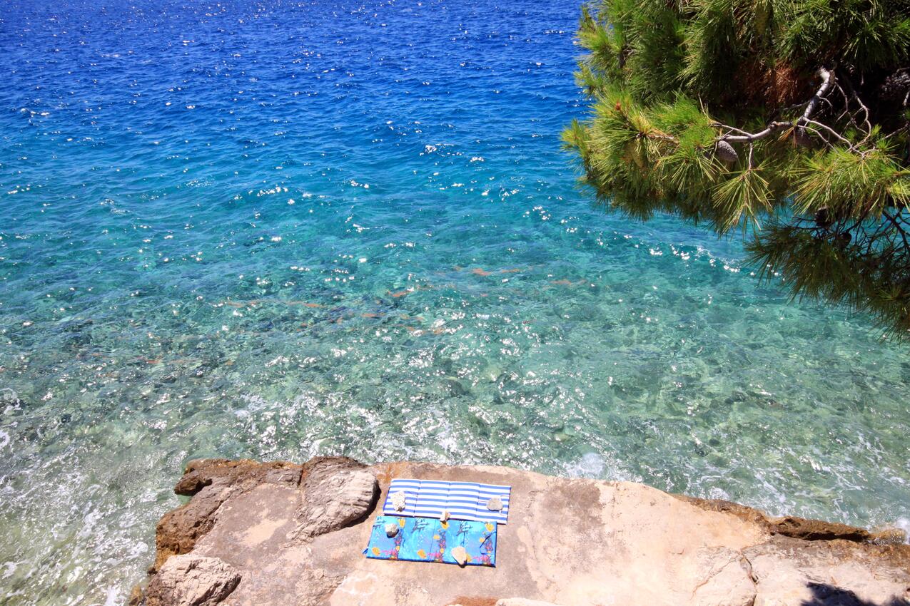La spiaggia più vicina - Appartamenti accanto al mare Promajna, Macarsca - Makarska
