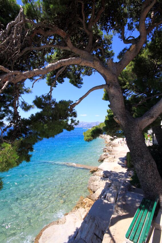 La spiaggia più vicina - Appartamenti accanto al mare Promajna, Macarsca - Makarska