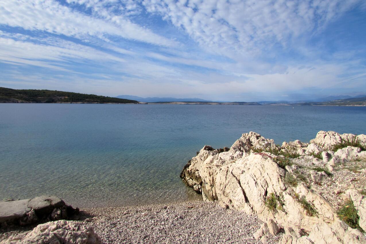 La spiaggia più vicina - Appartamenti accanto al mare Silo, Veglia - Krk