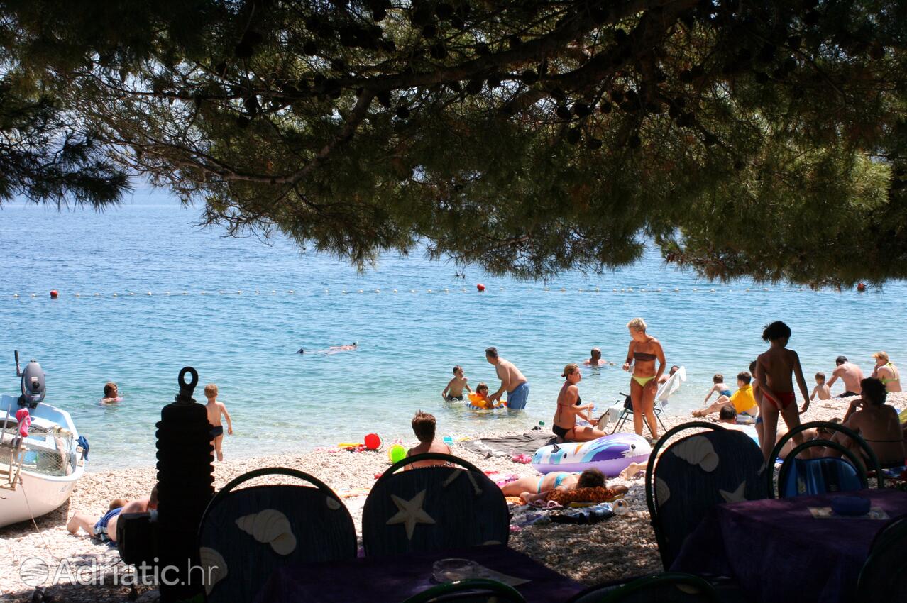 Nearest beach - Apartments with a parking space Podaca, Makarska
