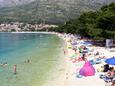 Nærmeste strand Stranden Nikolina i Baška Voda, Makarska.