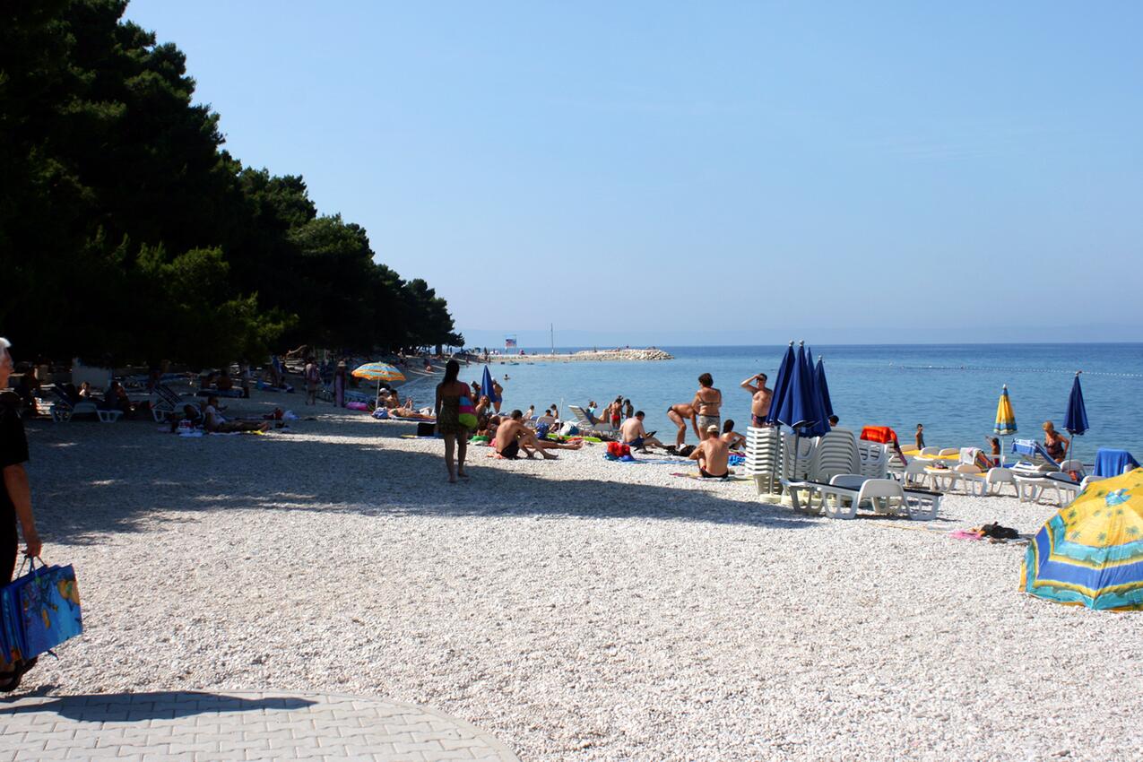 Najbližja plaža - Apartmaji s parkingom Baška Voda, Makarska