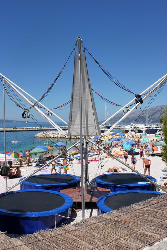 Najbližja plaža - Apartmaji s parkingom Baška Voda, Makarska