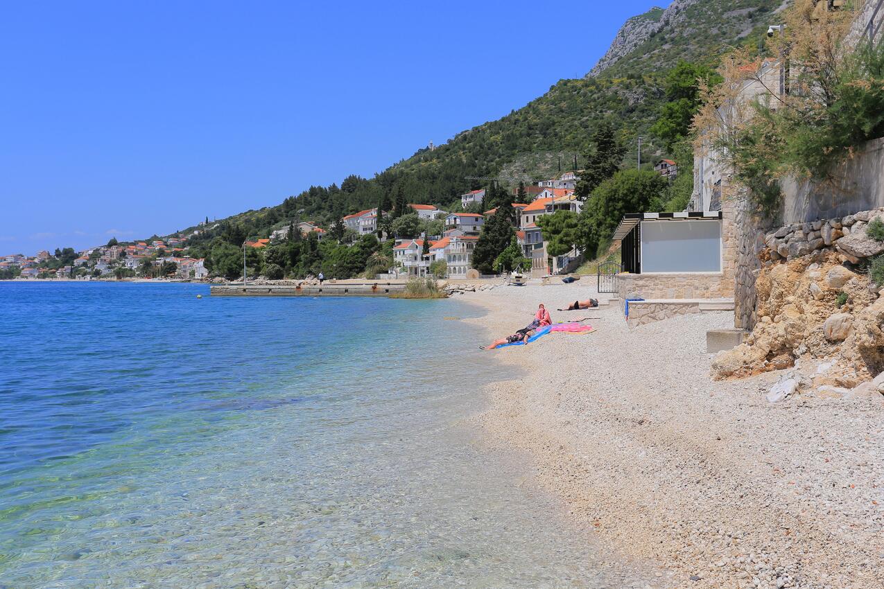 La spiaggia più vicina - Appartamenti accanto al mare Brist, Macarsca - Makarska