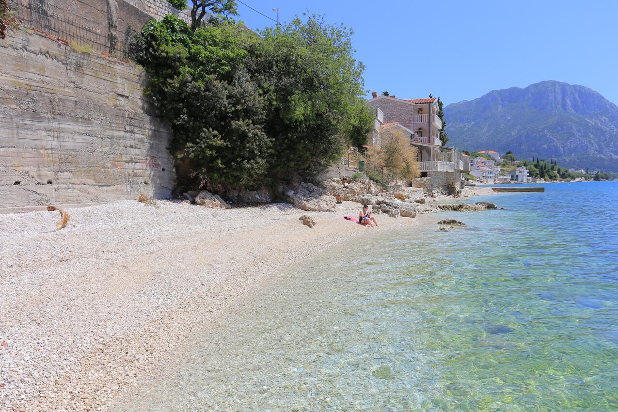 La spiaggia più vicina - Appartamenti accanto al mare Brist, Macarsca - Makarska