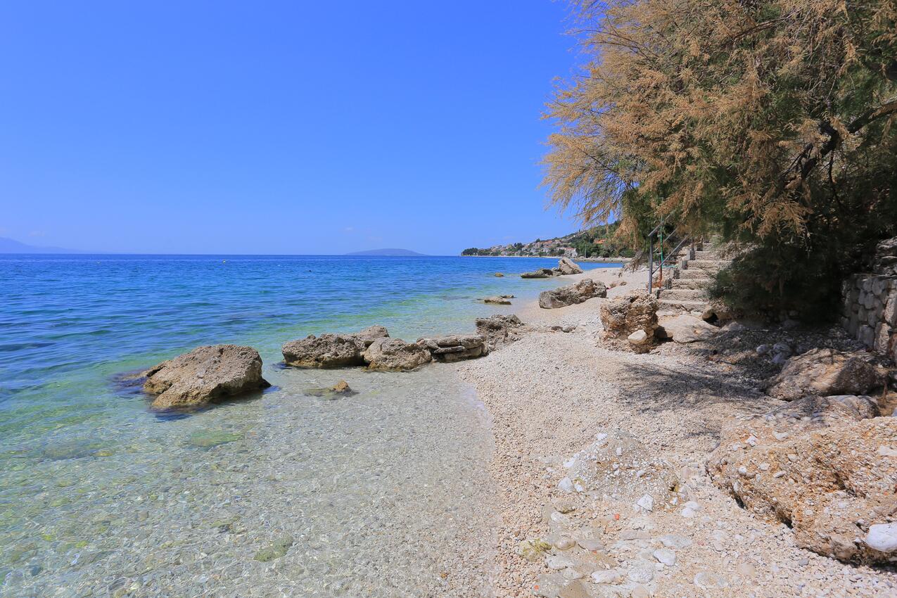 La spiaggia più vicina - Appartamenti accanto al mare Brist, Macarsca - Makarska