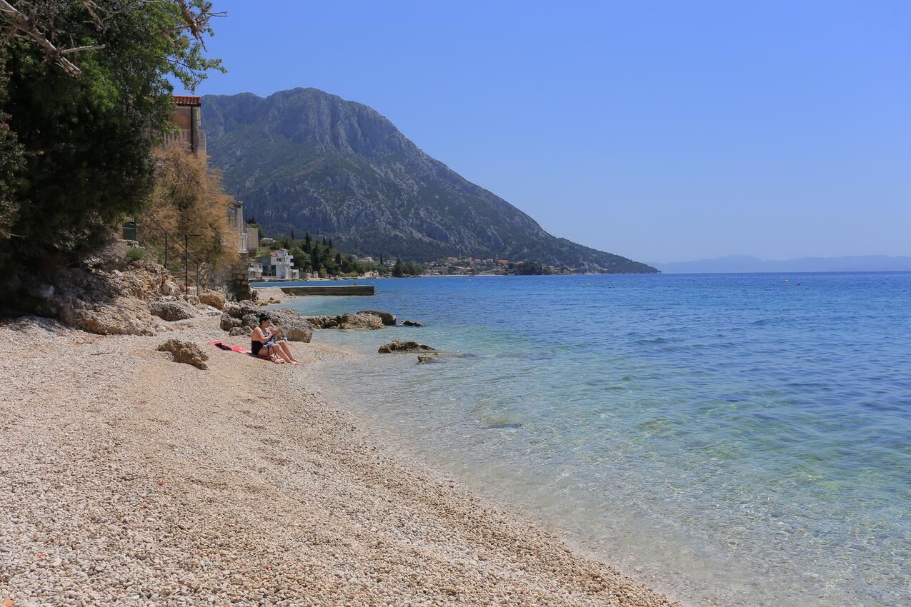La spiaggia più vicina - Appartamenti accanto al mare Brist, Macarsca - Makarska