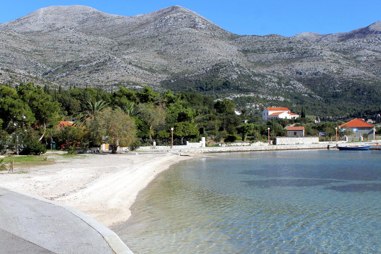 Legközelebbi strand - Apartmanok a tenger mellett Slano, Dubrovnik