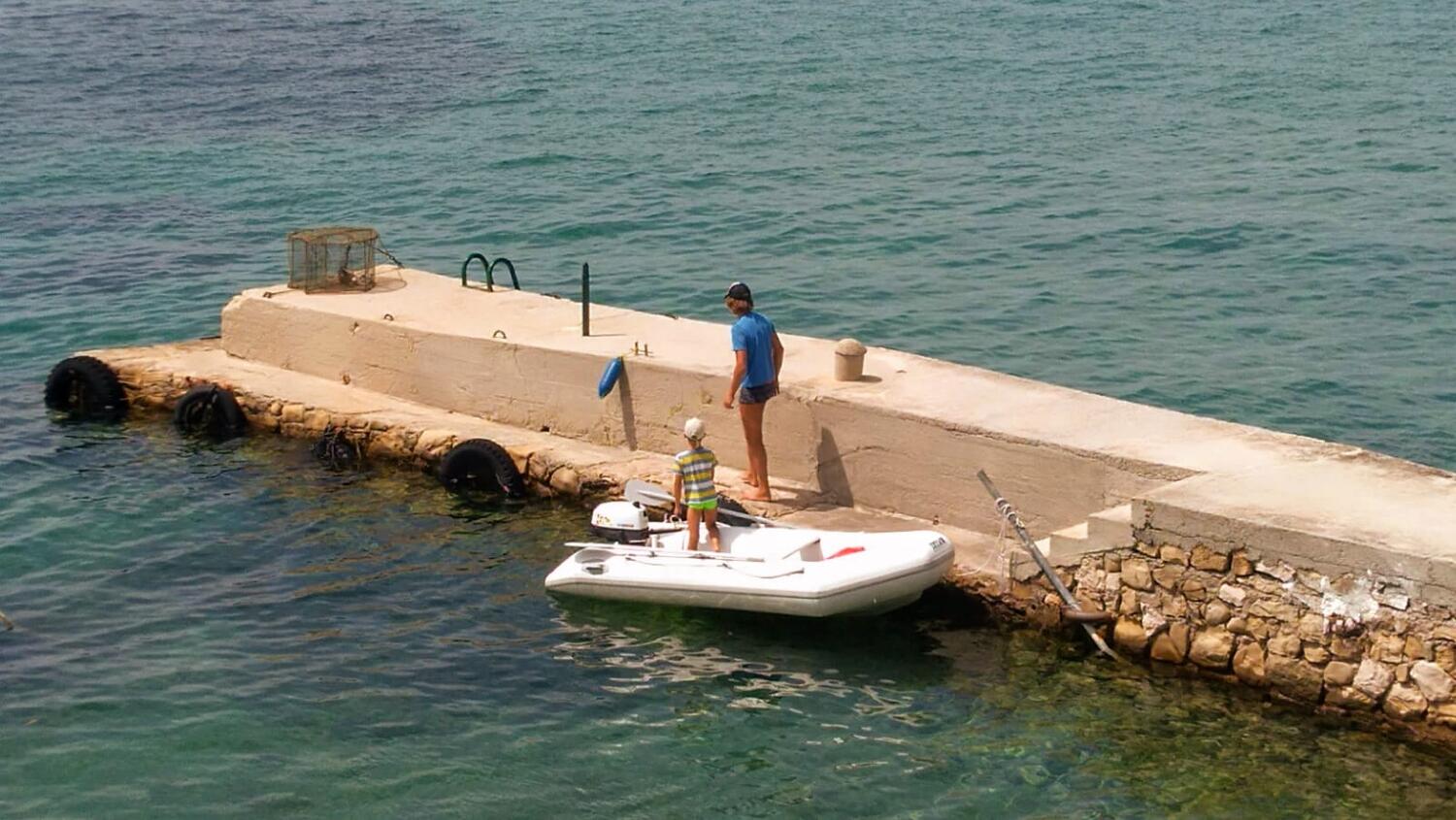 Nearest beach - Apartments by the sea Supetarska Draga - Gonar, Rab