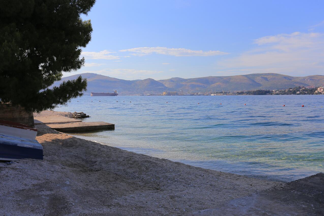 La spiaggia più vicina - Appartamenti accanto al mare Okrug Gornji, Bua - Čiovo