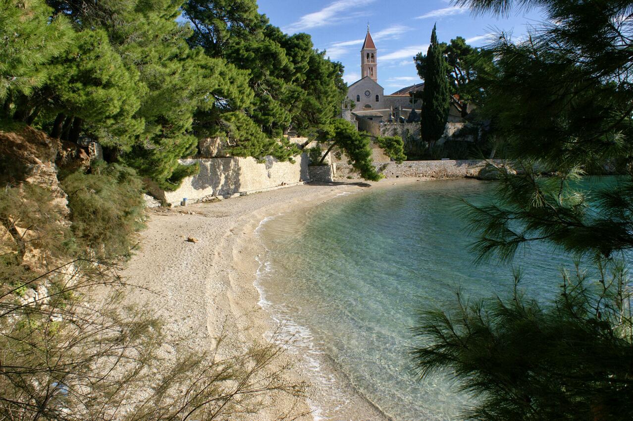 Nächster Strand - Ferienwohnungen am Meer Bol, Brac