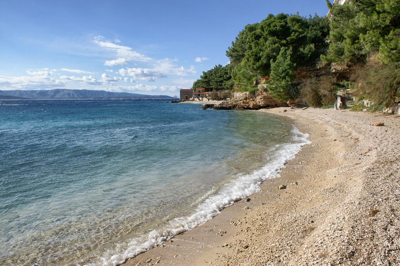 Nächster Strand - Ferienwohnungen am Meer Bol, Brac