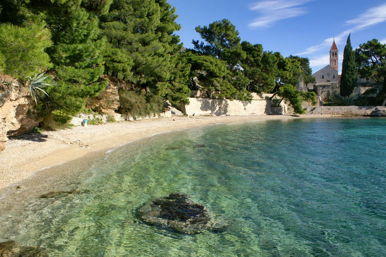 Nächster Strand - Ferienwohnungen am Meer Bol, Brac