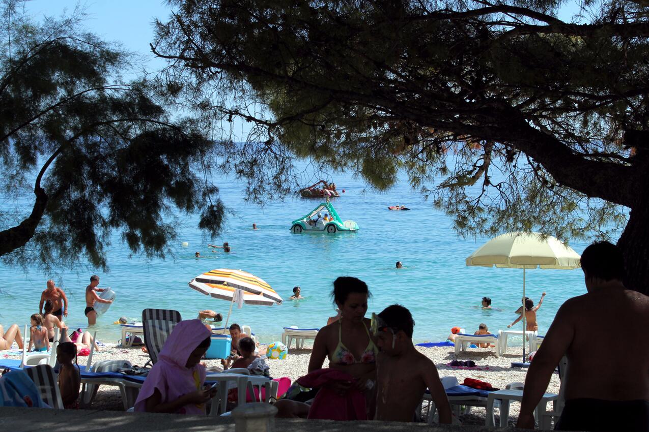 Najbližja plaža - Apartmaji s parkingom Baška Voda, Makarska