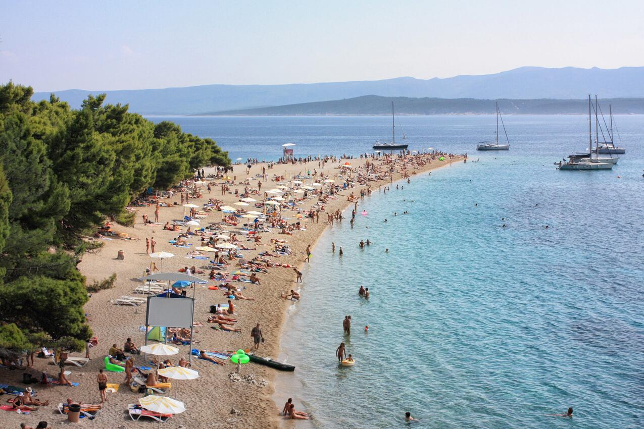 La spiaggia più vicina - Casa con piscina per famiglia Bol, Brazza - Brač
