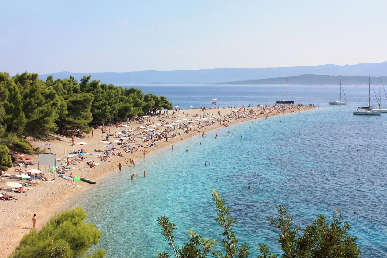 La spiaggia più vicina - Casa con piscina per famiglia Bol, Brazza - Brač