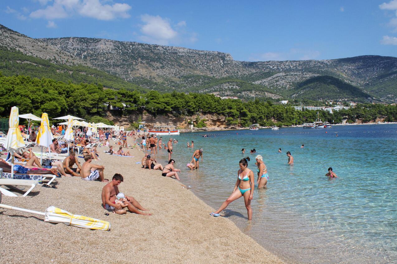 La spiaggia più vicina - Casa con piscina per famiglia Bol, Brazza - Brač