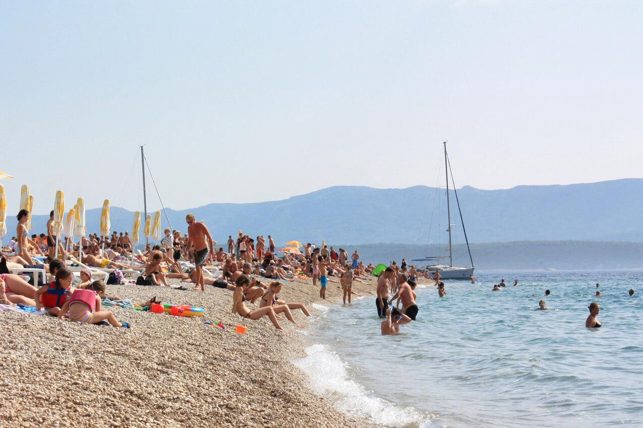La spiaggia più vicina - Casa con piscina per famiglia Bol, Brazza - Brač