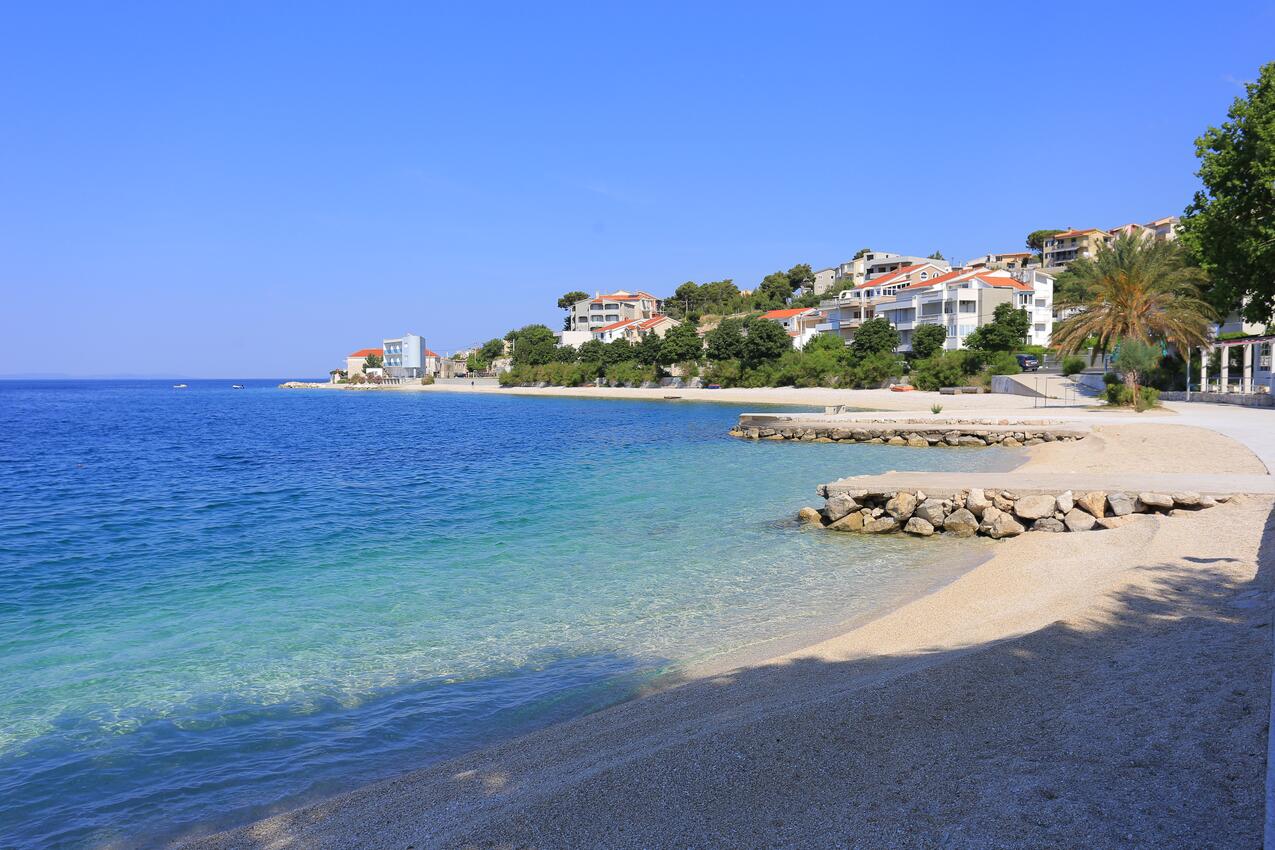 La spiaggia più vicina - Appartamenti accanto al mare Orij, Almissa - Omiš