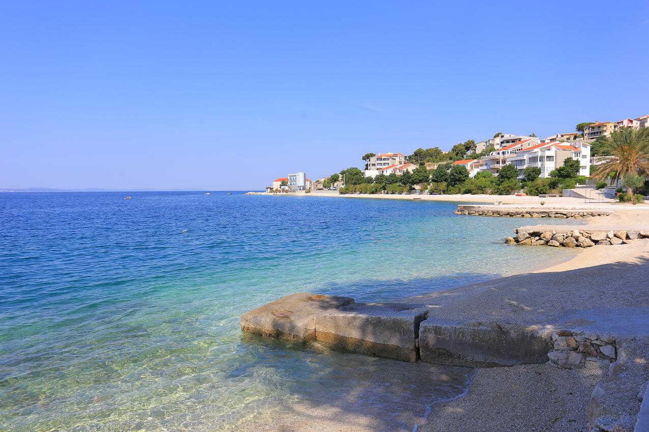 La spiaggia più vicina - Appartamenti accanto al mare Orij, Almissa - Omiš