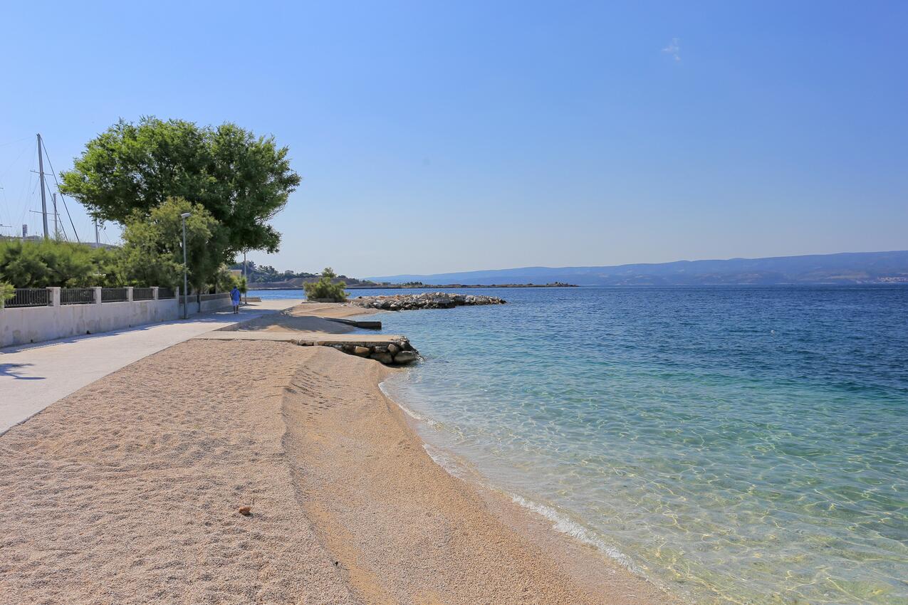 La spiaggia più vicina - Appartamenti accanto al mare Orij, Almissa - Omiš