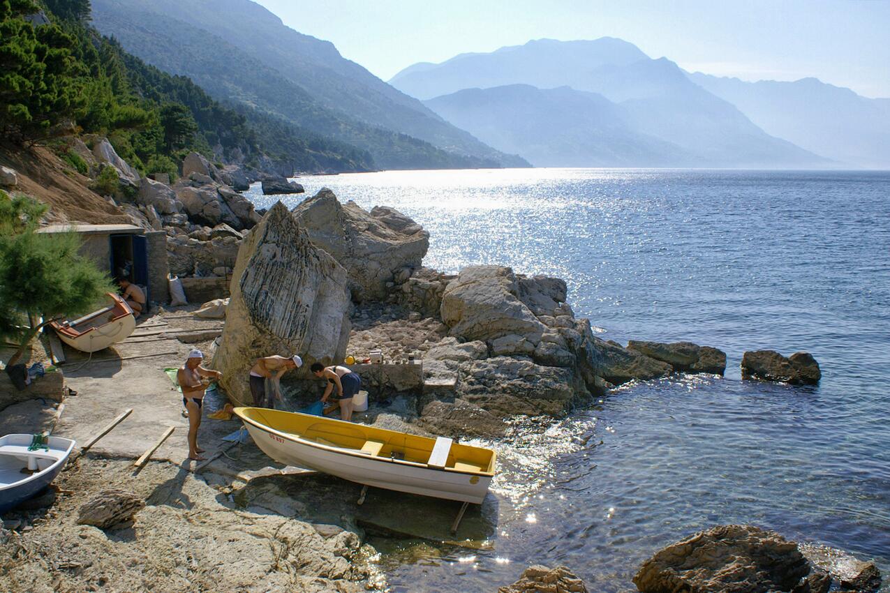 La spiaggia più vicina - Appartamenti accanto al mare Marussici - Marušići, Almissa - Omiš