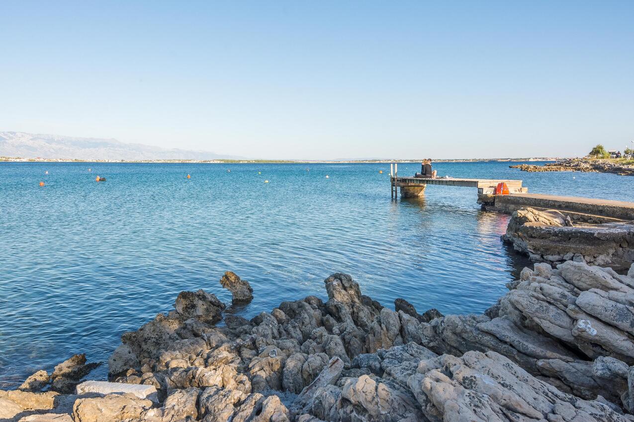 Nearest beach - Apartments by the sea Vir - Kozjak, Vir