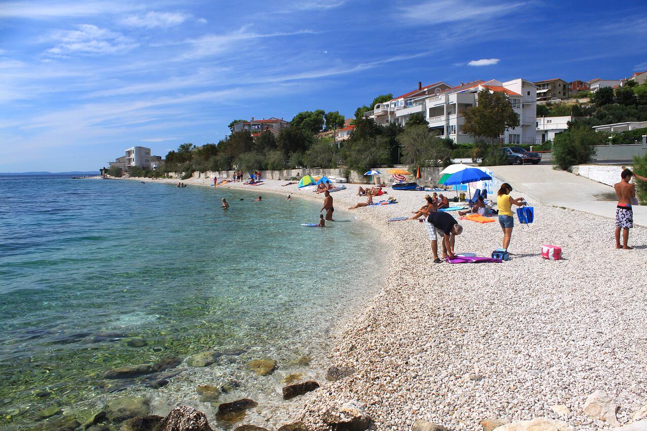 La spiaggia più vicina - Appartamenti accanto al mare Orij, Almissa - Omiš