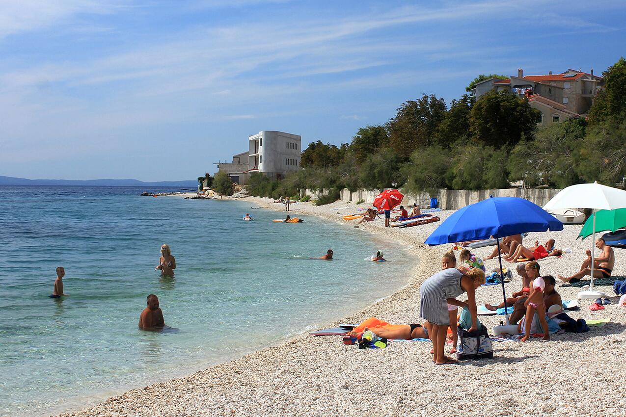 La spiaggia più vicina - Appartamenti accanto al mare Orij, Almissa - Omiš