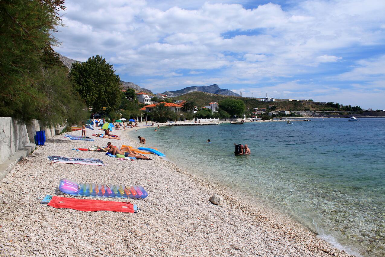 La spiaggia più vicina - Appartamenti accanto al mare Orij, Almissa - Omiš