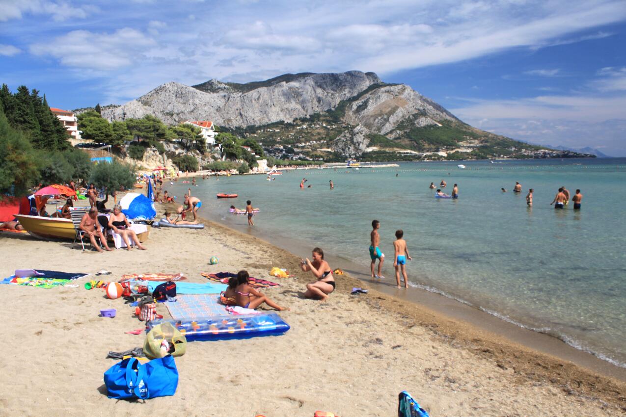 La spiaggia più vicina - Appartamenti con parcheggio Duccie - Duće, Almissa - Omiš