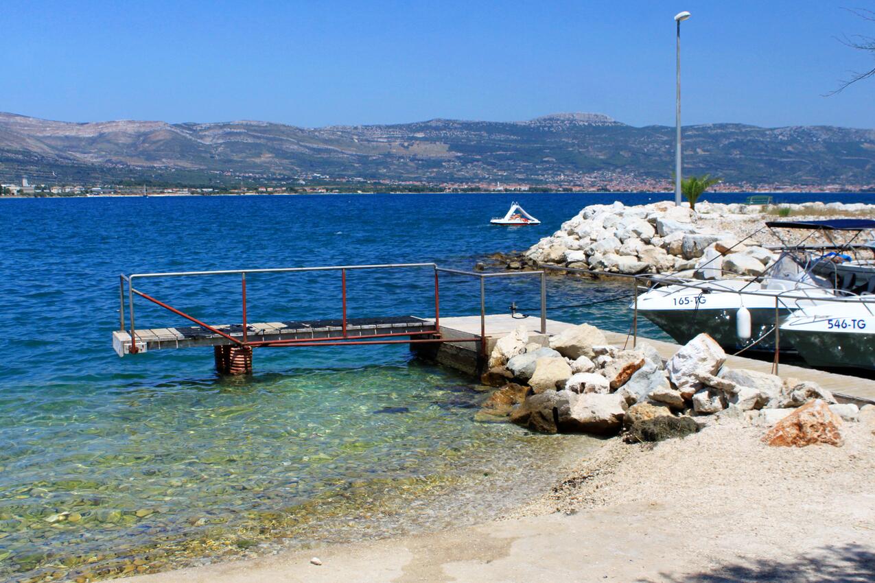 Nächster Strand - Ferienwohnungen am Meer Arbanija, Ciovo