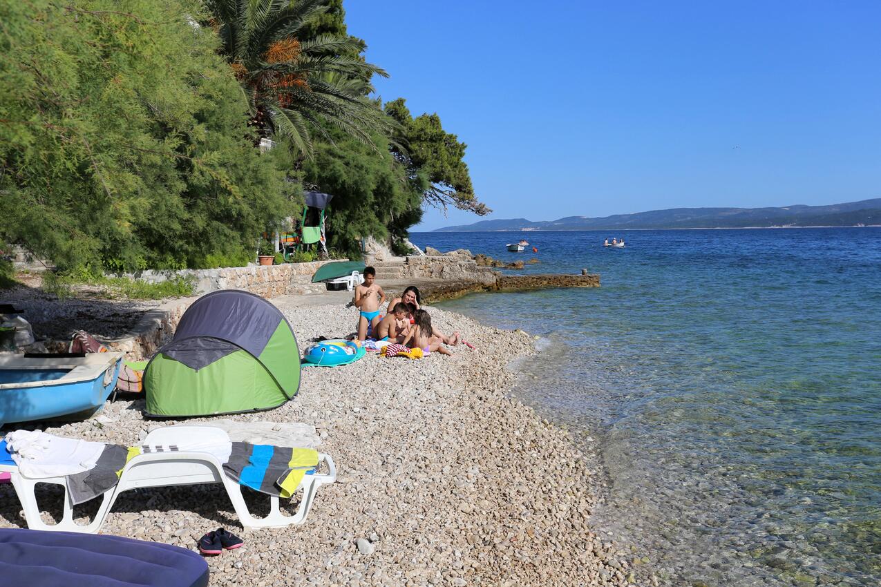 La spiaggia più vicina - Appartamenti con parcheggio Stanici, Almissa - Omiš