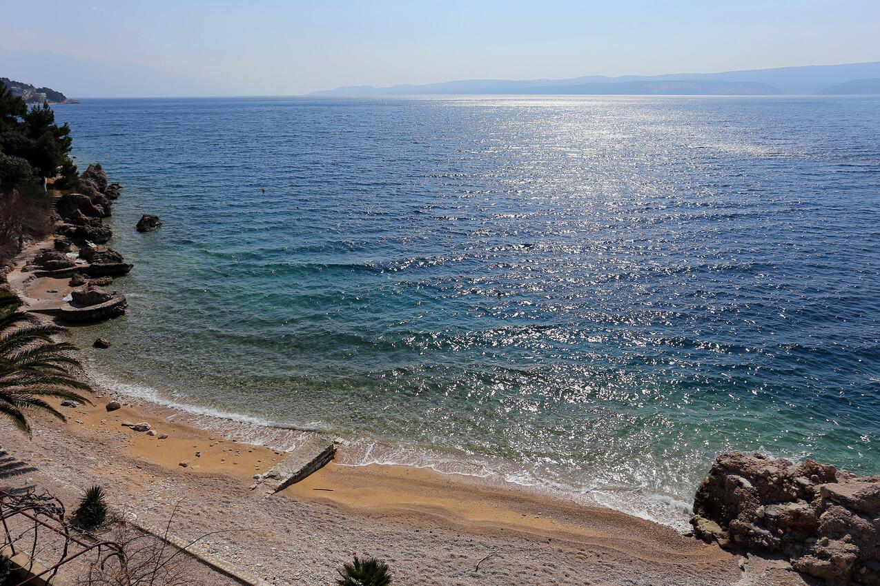 La spiaggia più vicina - Appartamenti con parcheggio Stanici, Almissa - Omiš