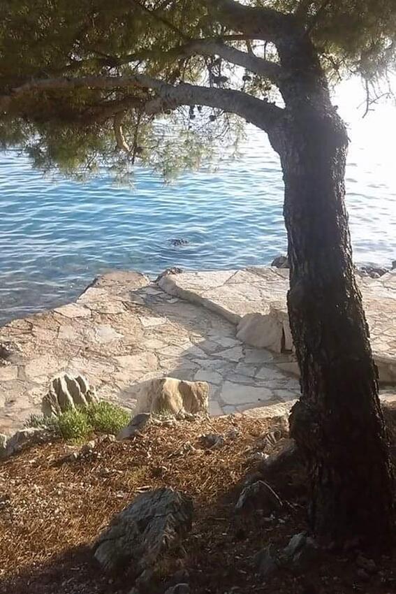 Nejbližší pláž - Apartmány u moře Drage, Biograd