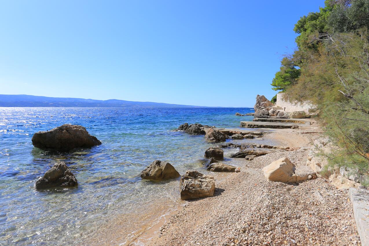 La spiaggia più vicina - Appartamenti accanto al mare Stanici, Almissa - Omiš